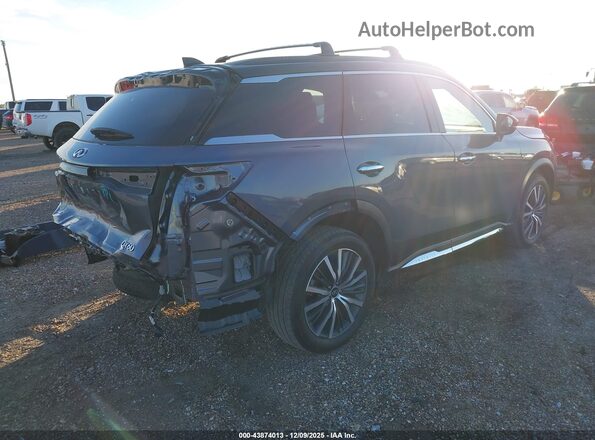 5N1AL1HU0SC349214 2025 INFINITI QX60 Light Blue Trasero derecho