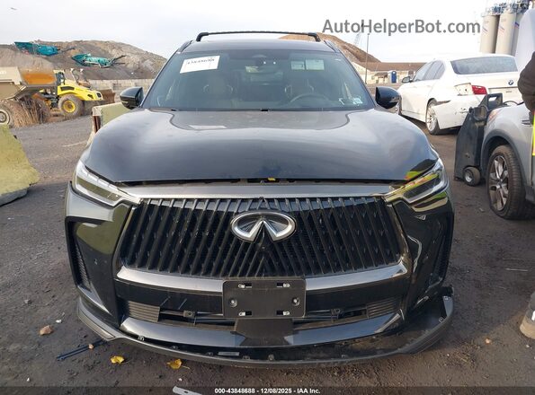 5N1AL1HU5TC331390 2026 INFINITI QX60 Black Вид панелі приладів