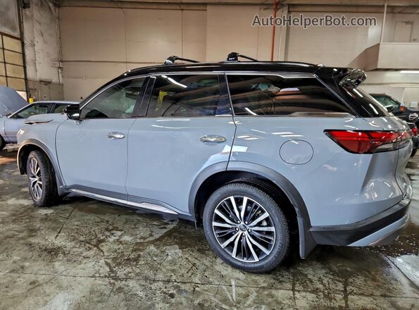 5N1AL1HU7SC346116 2025 INFINITI QX60 Серый Задняя левая четверть
