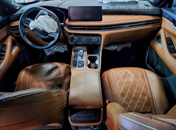 5N1AL1HU7SC346116 2025 INFINITI QX60 Серый Вид панели приборов
