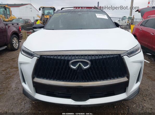 5N1AL1HU8TC341931 2026 INFINITI QX60 Белый Вид панели приборов