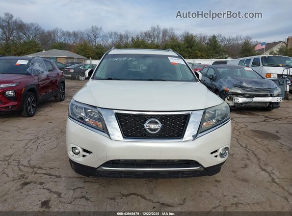 5N1AR2MM8GC620599 2016 NISSAN PATHFINDER White Սարքավորումների վահանակի տեսք