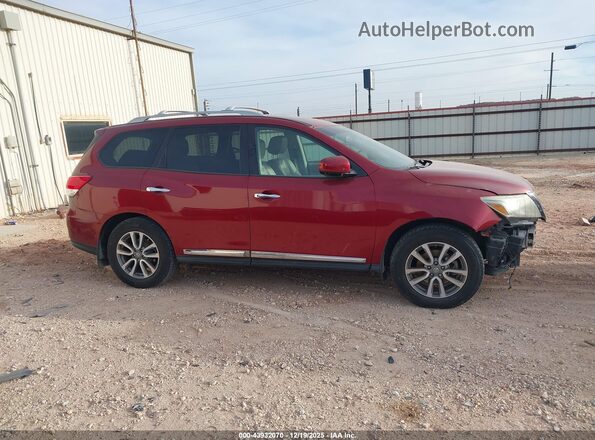 5N1AR2MM9GC647570 2016 NISSAN PATHFINDER Burgundy Панорамний вид салону 360°