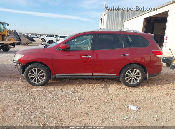 5N1AR2MM9GC647570 2016 NISSAN PATHFINDER Burgundy 