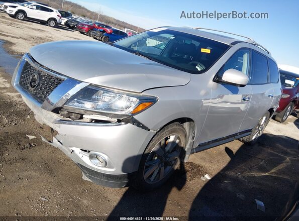 5N1AR2MM9GC668175 2016 NISSAN PATHFINDER Silver წინა მარცხენა ხედი სამი მეოთხედიდან