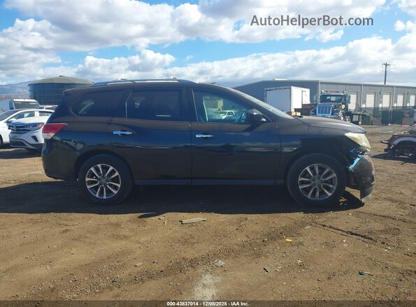 5N1AR2MMXGC638912 2016 NISSAN PATHFINDER Black Widok wnętrza z tyłu