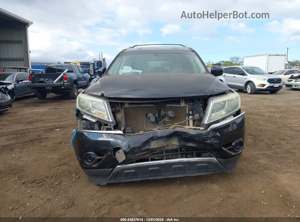 5N1AR2MMXGC638912 2016 NISSAN PATHFINDER Black Widok z przodu