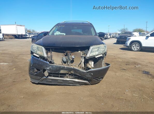 5N1AR2MMXGC638912 2016 NISSAN PATHFINDER Black Widok zestawu wskaźników