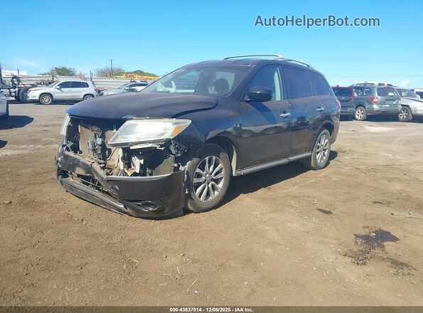 5N1AR2MMXGC638912 2016 NISSAN PATHFINDER Black Przód lewy