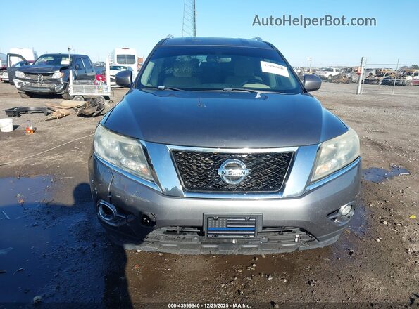 5N1AR2MN4GC630507 2016 NISSAN PATHFINDER Gray ხელსაწყოთა პანელის ხედი