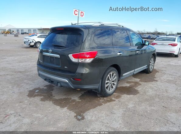 5N1AR2MN5GC631083 2016 NISSAN PATHFINDER Green Задня права чверть