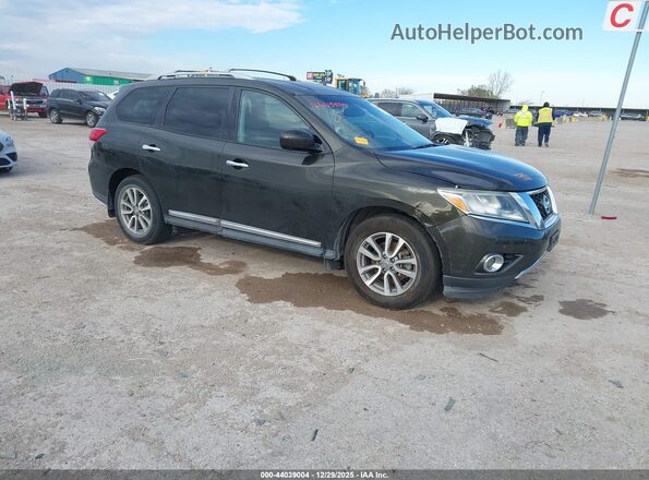 5N1AR2MN5GC631083 2016 NISSAN PATHFINDER Green Вид спереду
