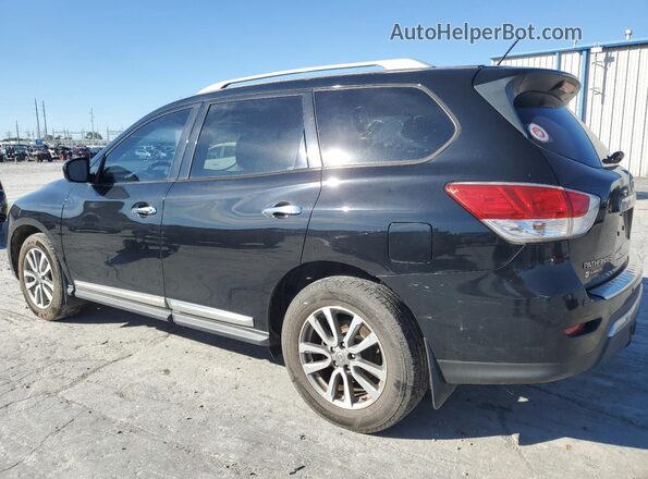 5N1AR2MN8GC614973 2016 NISSAN PATHFINDER Black Tył lewy