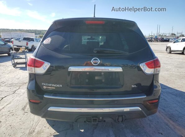 5N1AR2MN8GC614973 2016 NISSAN PATHFINDER Black Widok z tyłu