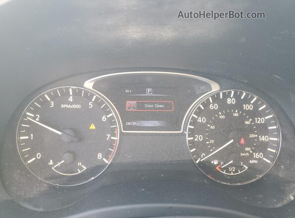 5N1AR2MN8GC614973 2016 NISSAN PATHFINDER Black Widok zestawu wskaźników