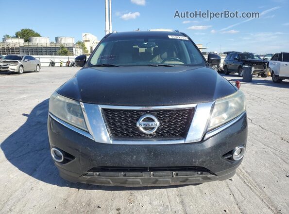 5N1AR2MN8GC614973 2016 NISSAN PATHFINDER Black Widok z przodu