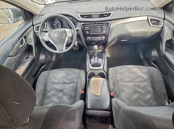 5N1AT2MMXGC865020 2016 NISSAN ROGUE Серый Вид панели приборов