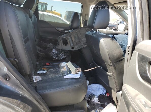 5N1AT2MT9KC741045 2019 NISSAN ROGUE Charcoal Rear seats view