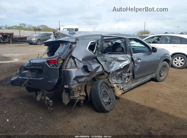 5N1AT2MV2JC757149 2018 NISSAN ROGUE Gray Widok z przodu