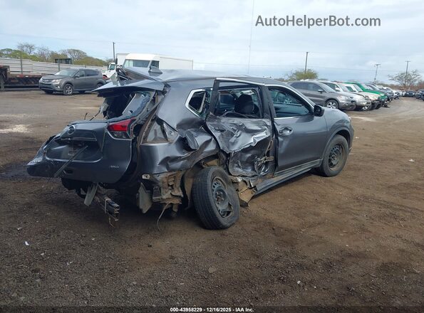5N1AT2MV2JC757149 2018 NISSAN ROGUE Gray Tył prawy