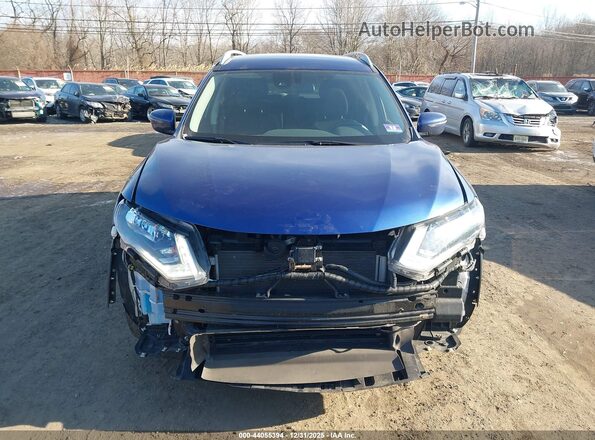 5N1AT2MV6KC717951 2019 NISSAN ROGUE Dark Blue Front view