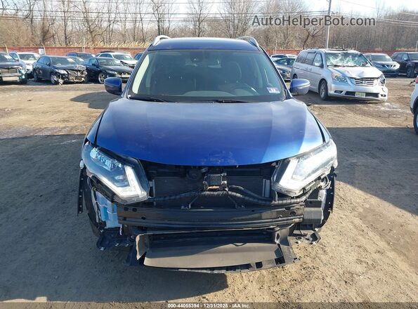 5N1AT2MV6KC717951 2019 NISSAN ROGUE Dark Blue Instrument cluster view