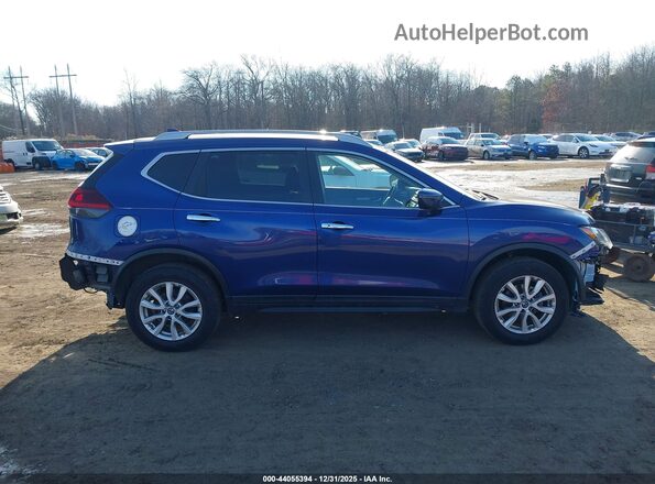 5N1AT2MV6KC717951 2019 NISSAN ROGUE Dark Blue Rear interior view