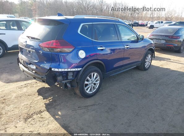 5N1AT2MV6KC717951 2019 NISSAN ROGUE Dark Blue Rear right