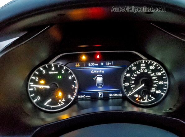 5N1AZ2BJ2PC138557 2023 NISSAN MURANO Gray Instrument cluster view