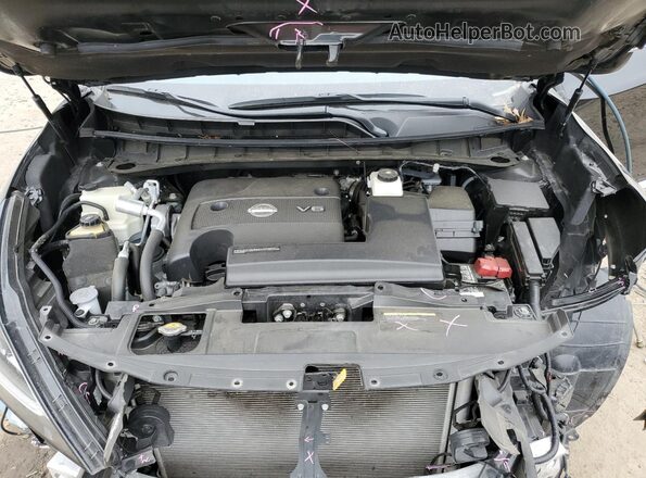 5N1AZ2BJ3PC131536 2023 NISSAN MURANO Black Vista del compartimento del motor