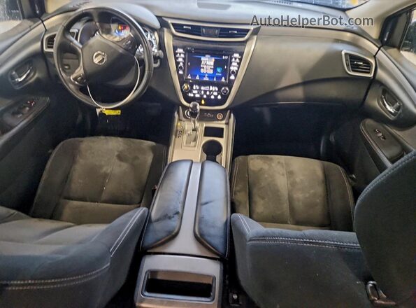 5N1AZ2BS5MC108196 2021 NISSAN MURANO Blue Dashboard view