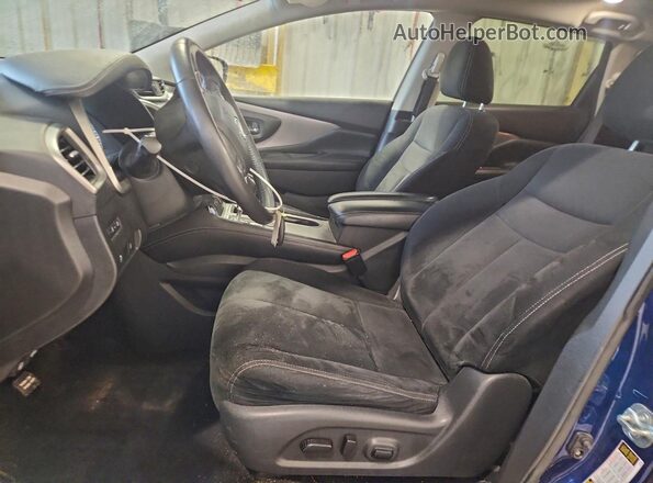 5N1AZ2BS5MC108196 2021 NISSAN MURANO Blue Front interior view
