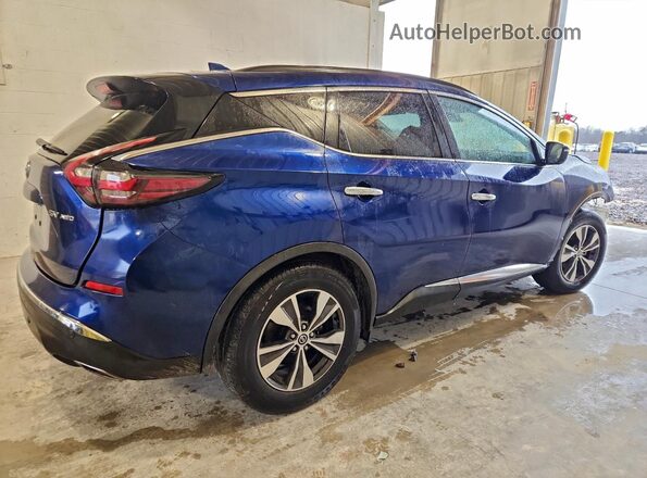 5N1AZ2BS5MC108196 2021 NISSAN MURANO Blue Rear right