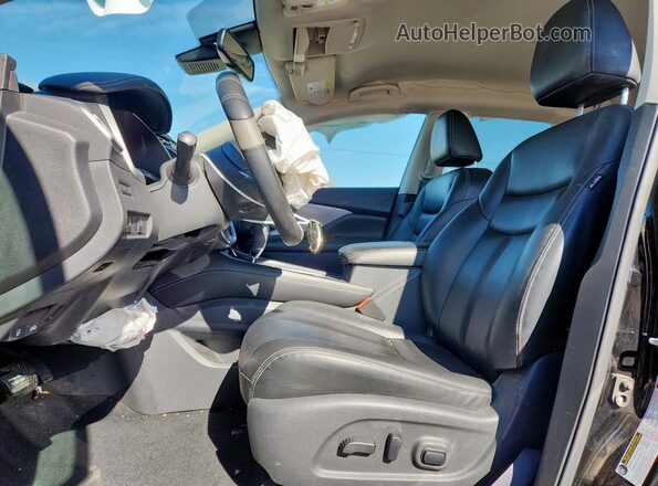 5N1AZ2BS7PC110973 2023 NISSAN MURANO Black Widok wnętrza z przodu