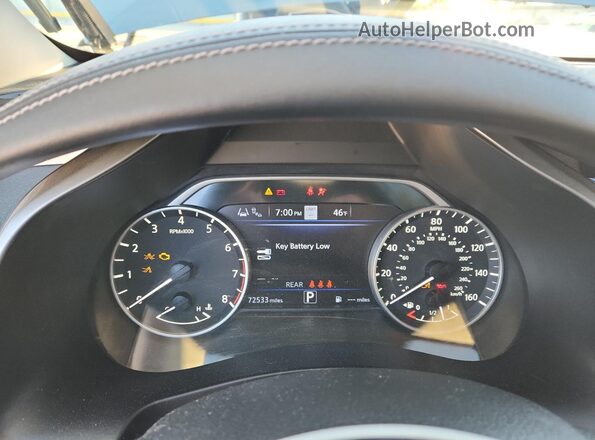 5N1AZ2CJ2PC131171 2023 NISSAN MURANO Silver Widok zestawu wskaźników