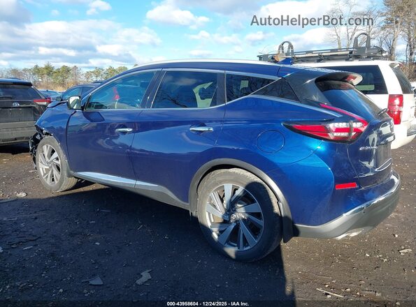 5N1AZ2CS0LN172003 2020 NISSAN MURANO Синий Панорамный вид салона 360°