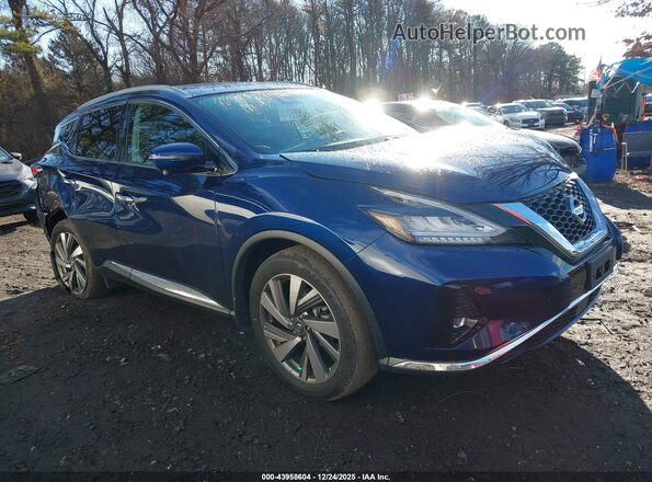 5N1AZ2CS0LN172003 2020 NISSAN MURANO Синий Вид задней части салона