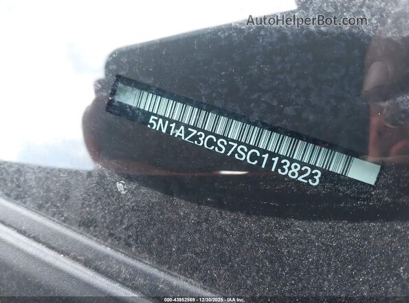 5N1AZ3CS7SC113823 2025 NISSAN MURANO Red 