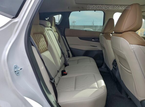 5N1AZ3DT6SC109737 2025 NISSAN MURANO White Vista interior trasera