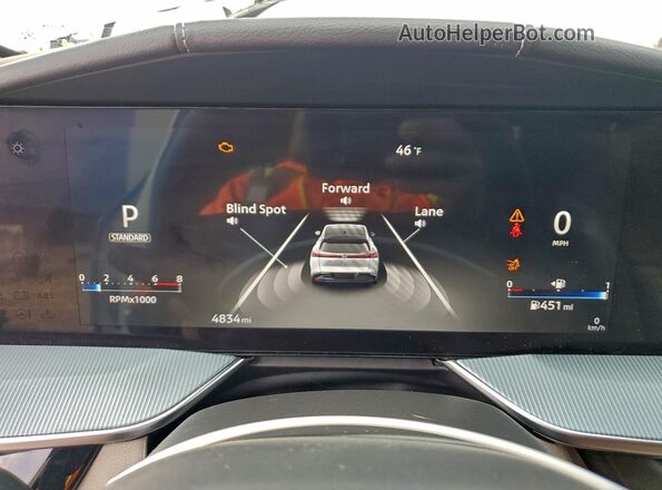 5N1AZ3DT6SC109737 2025 NISSAN MURANO White Vista del cuadro de instrumentos
