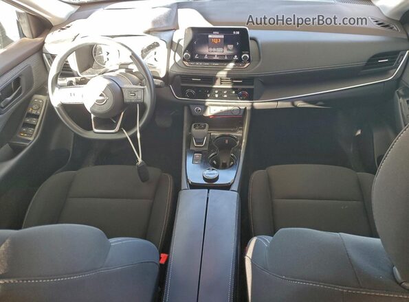 5N1BT3AB8PC869791 2023 NISSAN ROGUE Белый Вид панели приборов