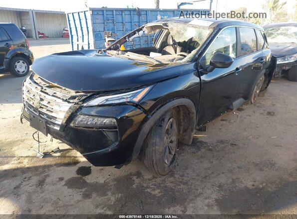 5N1BT3BA6TC677754 2026 NISSAN ROGUE Black Առջևի ձախ երեք քառորդ տեսարան
