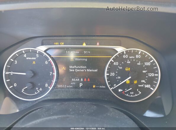5N1BT3BB8NC720003 2022 NISSAN ROGUE Белый Вид задних сидений