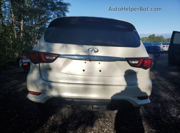 5N1DL0MM1LC533530 2020 INFINITI QX60 White Հետևի տեսք