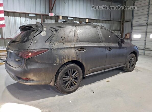 5N1DL0MM4JC525953 2018 INFINITI QX60 Charcoal უკანა მარჯვენა