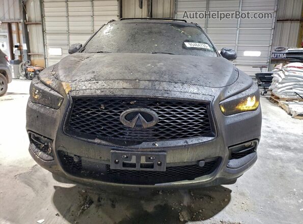 5N1DL0MM4JC525953 2018 INFINITI QX60 Charcoal წინა ხედი