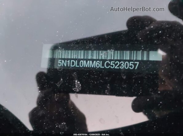 5N1DL0MM6LC523057 2020 INFINITI QX60 Blue 