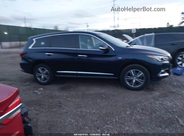 5N1DL0MM6LC523057 2020 INFINITI QX60 Blue უკანა სალონის ხედი