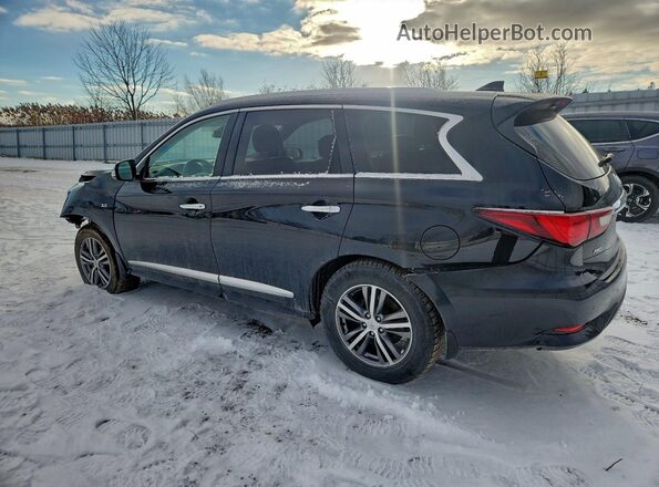 5N1DL0MM8LC514974 2020 INFINITI QX60 Black Tył lewy