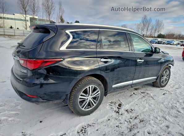 5N1DL0MM8LC514974 2020 INFINITI QX60 Black Tył prawy